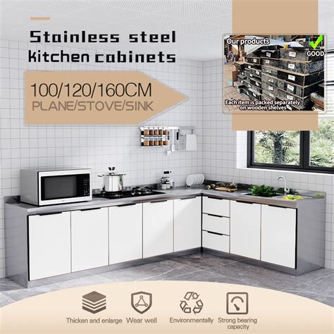 stainless steel kitchen storage cabinet|stainless steel kitchen cabinet suppliers.